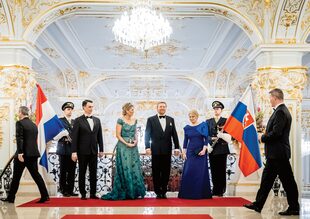 La visita de Estado de los reyes de los Países Bajos a la República Eslovaca se extendió del martes 7 al jueves 9.
