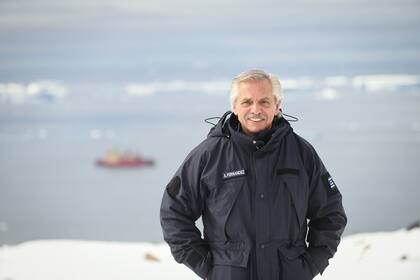 La visita del presidente Alberto Fernández a la Base Marambio, en la Antártida