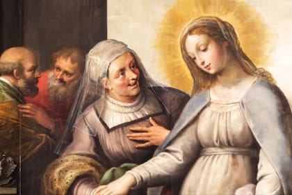La Visitación de la Virgen María a su prima Isabel es una de las escenas más recordadas de los Evangelios