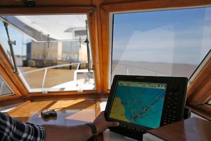 La vista a la casita desde el camorote del barco