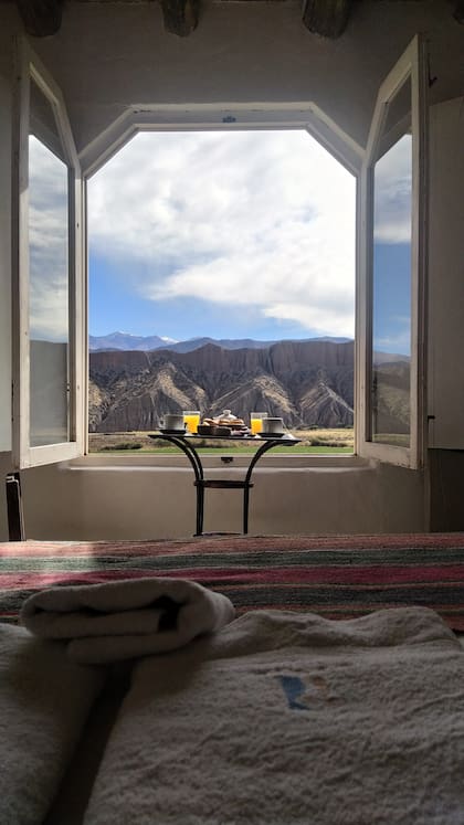 La vista de las habitaciones