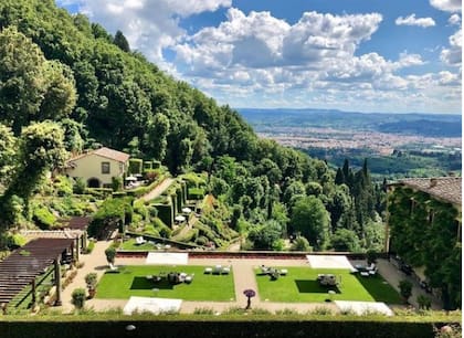 La vista de lo que ahora es un hotel Belmond no tiene competencia