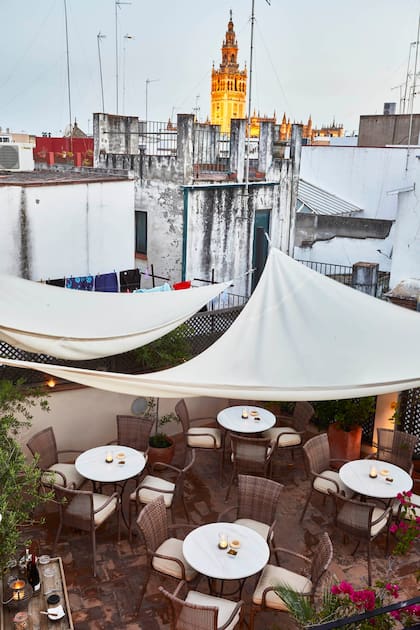 La vista de uno de sus restaurantes