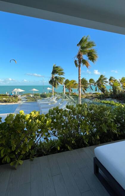 La vista desde el "H2O Life. Style. Resort".