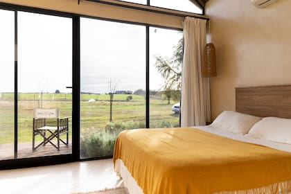 La vista desde la cabaña de Penco Hue.