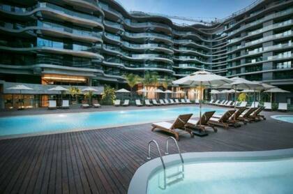 La vista desde la planta baja del emprendimiento. Foto: El País Uruguay