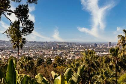 La vista desde la terraza de la casa