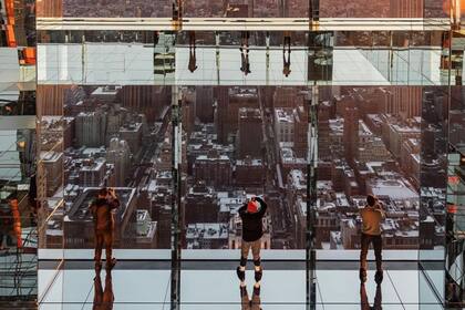 La vista desde Summit, el mirador en el rascacielos One Vanderbilt, de Nueva York