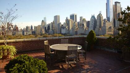 La vista desde una de las terrazas