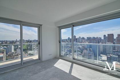 La vista panoramica de este penthouse. Foto: gentileza ZonaProp