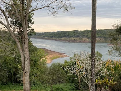 La vista privilegiada del Río Paraná desde la mansión de los Bemberg