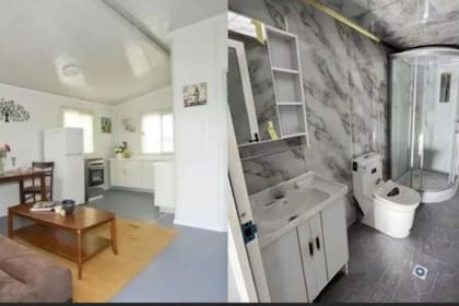 La vivienda cuenta con cocina y baños equipados