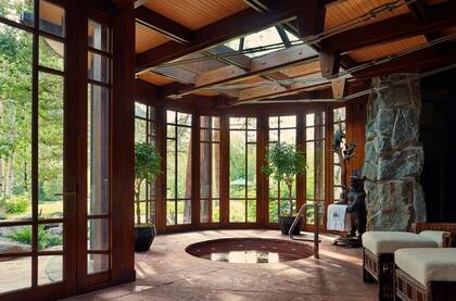 La vivienda de los Resnick es una de las más lujosas de la zona