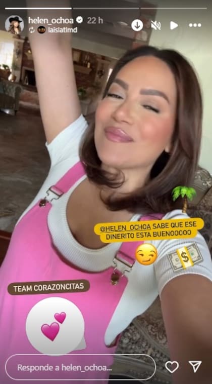 La vocalista combina Helen Ochoa será parte de La Isla: desafío extremo, que iniciará en octubre (Instagram/@helen_ochoa)