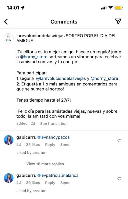 La vocera presidencial, Gabriela Cerruti, participó de un sorteo que generó polémica