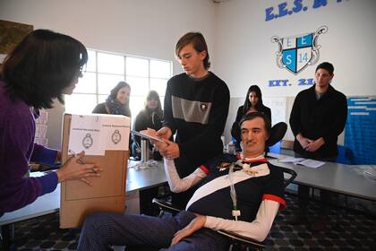 La votación a Esteban Bullrich en Agustina, localidad a 20 kilómetros de Junín; fue en las PASO de agosto último