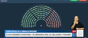 La oposición aprobó una suba del 7,2% de las jubilaciones, un bono de $110.000 y la moratoria previsional