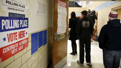 La votación ya comenzó en una escuela de Virginia