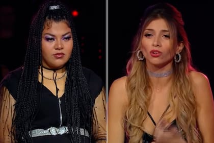 La Voz Argentina: tras una lapidaria devolución, Jéssica Amicucci culpó a su compañera de las batallas