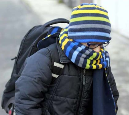 La vuelta a clases será bastante gélida