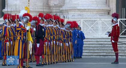 La vuelta de la Guardia Suiza