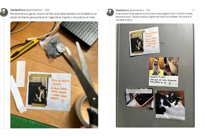 La vuelta de Marta en el ascensor (Captura Twitter)