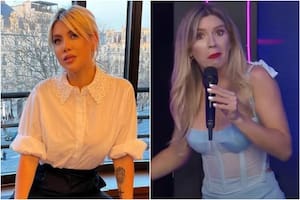 El inesperado saludo de Wanda Nara momentos antes de que coronen a una de sus dobles