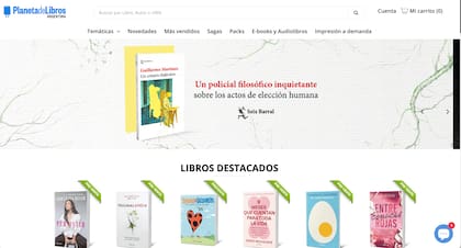 La web de la editorial Planeta acerca todo su catálogo en un solo lugar