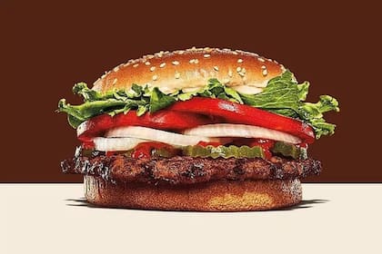 La Whopper es uno de los clásicos de Burger King