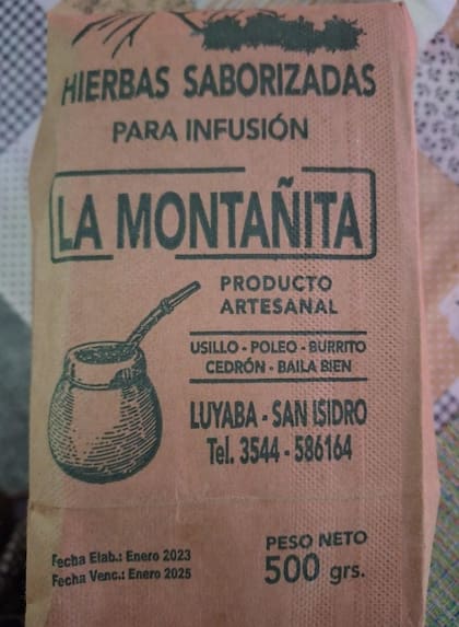 La yerba prohibida por Anmat: "La Montañita"