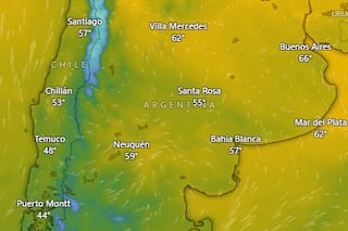 Hay alerta amarilla por vientos y tormentas para este sábado 25 de abril: las provincias afectadas