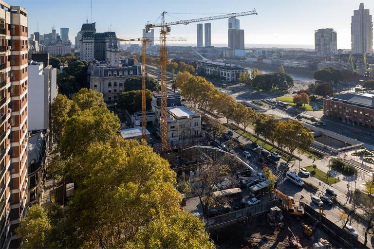 La zona con verde y agua concentra dos de los emprendimientos más importante que la ciudad tiene en construcción