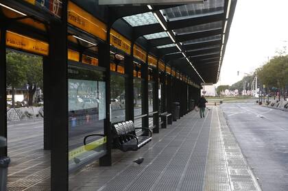 La zona de Constitución sin movimiento desde muy temprano