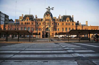 La zona de Constitución sin movimiento desde muy temprano