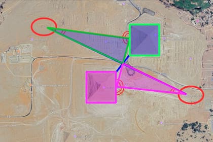 La zona de la investigación en Egipto es lo que genera cuestionamientos
