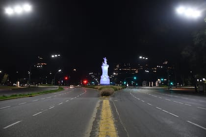 La zona de Libertador y Sarmiento sin tráfico