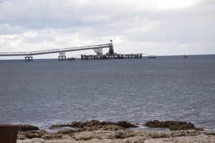 La zona de Punta Colorada en donde se espera construir la planta de GNL.