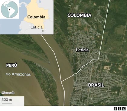 La zona del conflicto