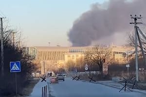 Rusia atacó con misiles la zona del aeropuerto de Lviv