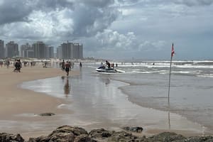 La zona donde desapareció el joven argentino