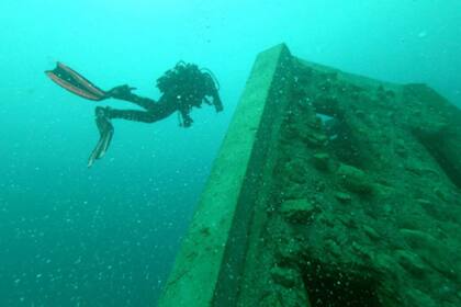 La zona donde murió Brown es frecuentada por buzos aficionados que exploran los arrecifes artificiales
