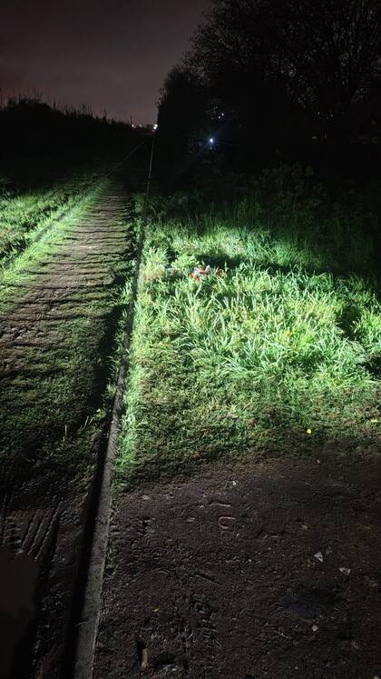 La zona donde ocurrió el tiroteo