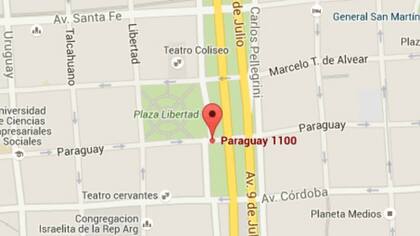 La zona donde ocurrió el hecho