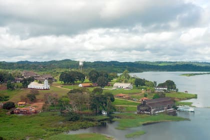 La zona donde se fundó Fordlândia —y más tarde Belterra— presentaba características típicas de la región amazónica