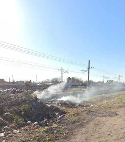 La zona en la que fue atropellado el menor de dos aos en Florencio Varela