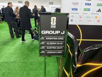 La zona mixta correspondiente al grupo J en el Centro Kennedy de Washington D.C.