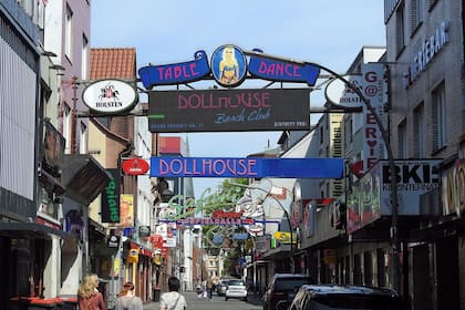 La zona roja cercana a uno de los puertos más grandes de Europa.