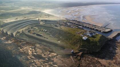 La zona solía formar parte del Fuerte Burghead, uno de los centros de poder del reino Picto