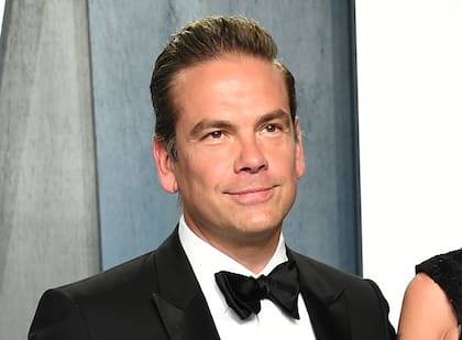 Lachlan Murdoch, en una fiesta de la revista Vanity Fair en Beverly Hills, California, el 9 de febrero de 2020. (Evan Agostini/Invision/AP, File)