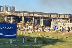 El Gobierno ofreció ayuda para la fábrica de quesos incendiada